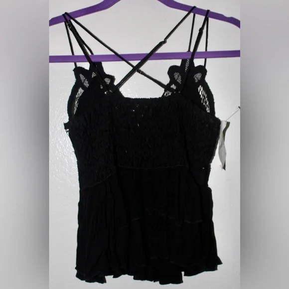 Free People Adella Camisole (XS, Black) - Picture 3 of 3
